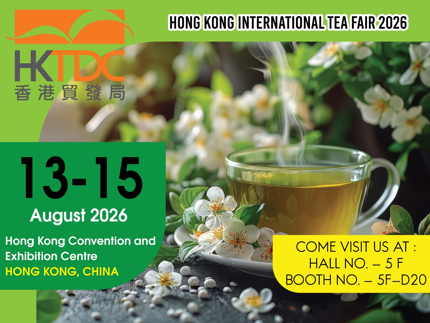 Stassen Participates at Hong Kong International Tea Fair 2026